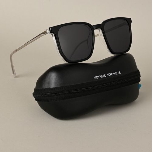 Voyage Transparent Wayfarer Clip-On Polarized Sunglasses for Men Women  2181PMG4658