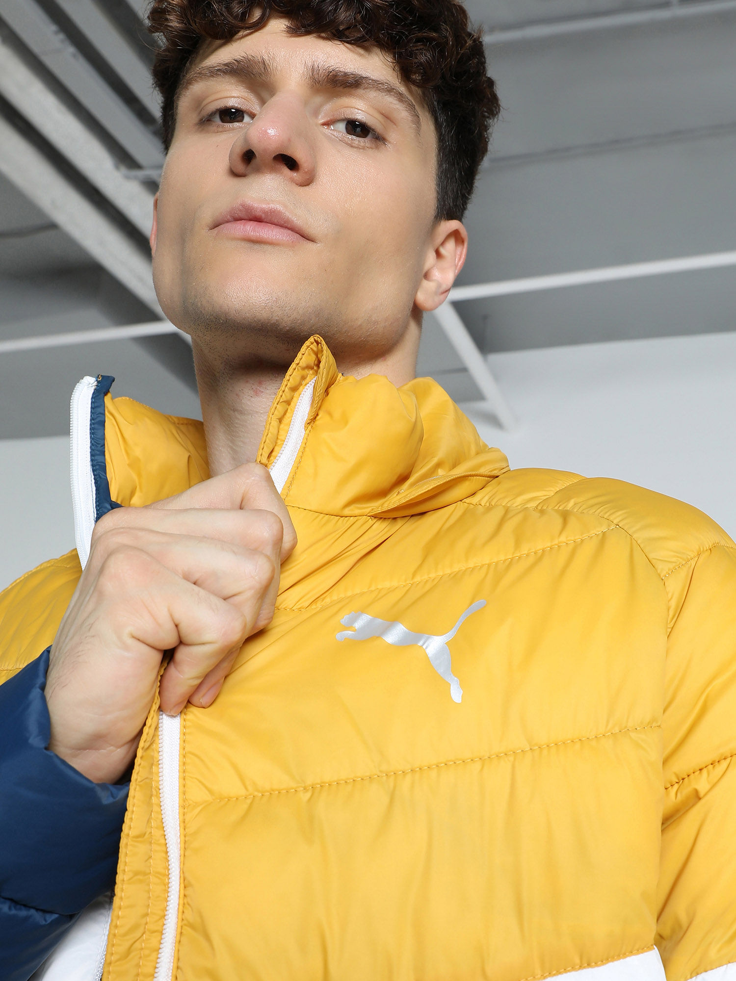 Buy Puma Colorblock Mens Multi-Colour Insulated Jacket Online