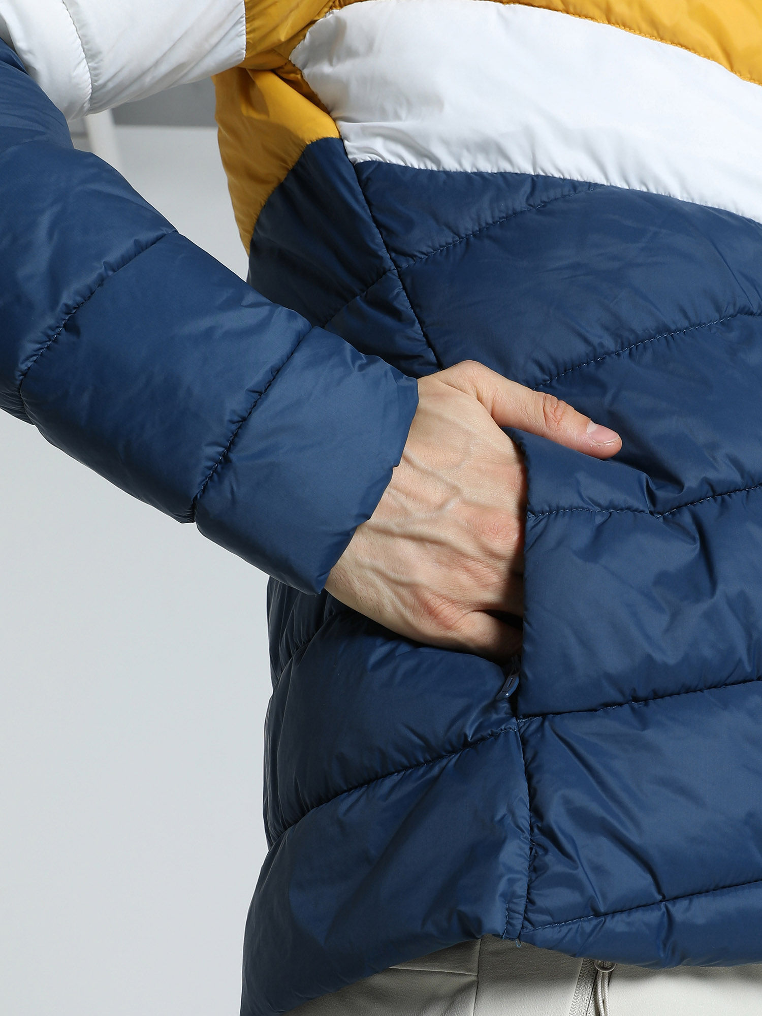 Buy Puma Colorblock Mens Multi-Colour Insulated Jacket Online