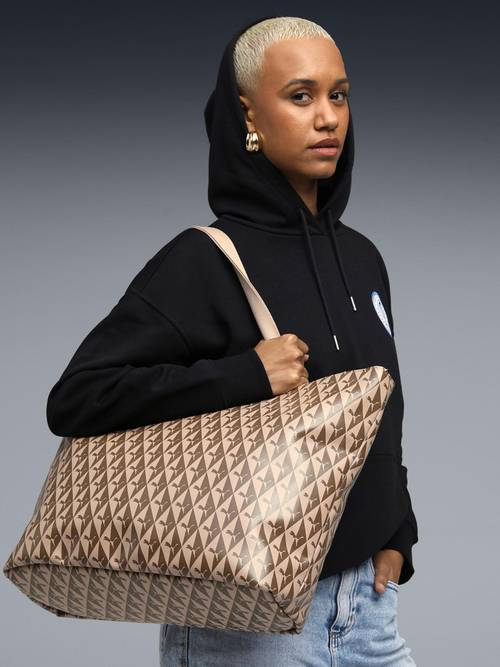 Women's Fashion 31 Bags All Pro Tote Forever Glam Black Solid Structured Tote Bag