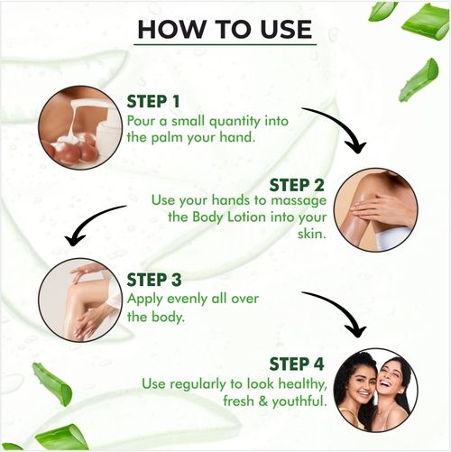 Buy Dr. Sakhiya Body Lotion With Glutathione, Niacinamide & Aloe Vera Online