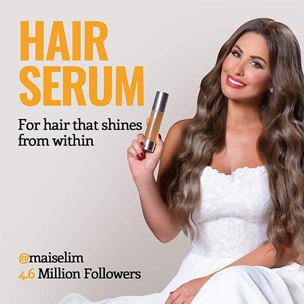 GK HAIR Global Keratin 100 Organic Argan Oil Anti Frizz Hair Serum 169  Fl Oz