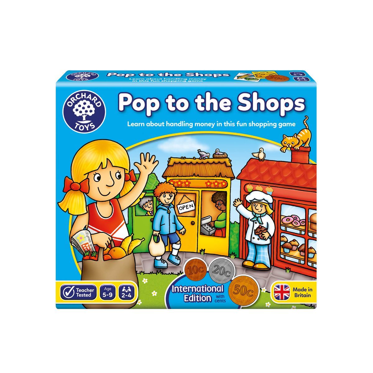 Orchard Toys Pop To The Shops - Multi-Color (Free Size)