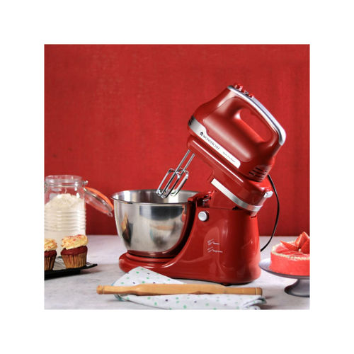 Wheat Flour Mixing Dough In Kitchenaid Roti Dough Kneading Bread