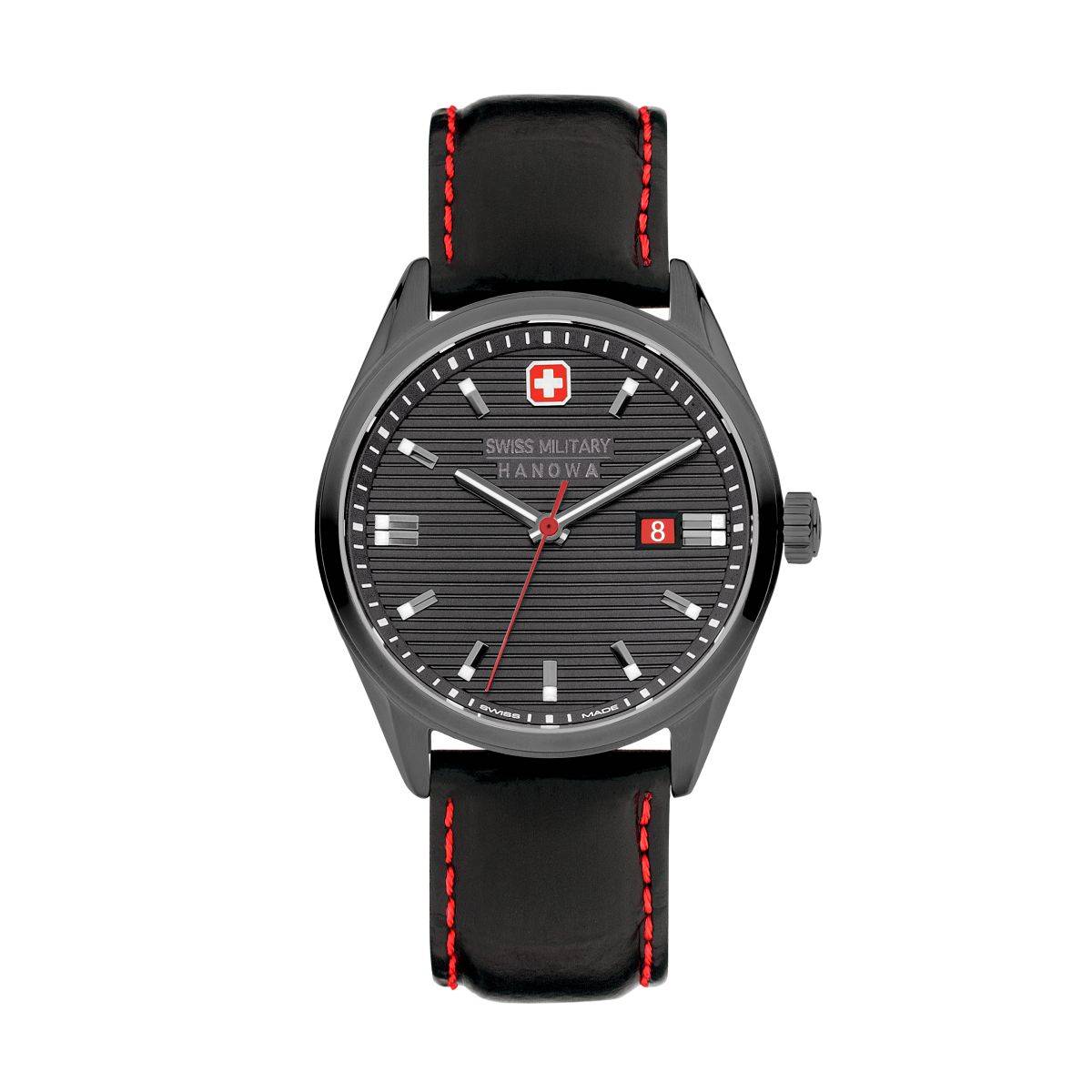 Swiss Military Hanowa Round Grey Dial Quartz Watch For Men -SMWGB2200140 (M)