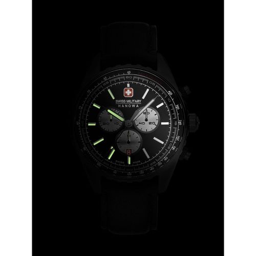 Buy Swiss Military Hanowa CONDOR Round Black Dial Quartz Watch For