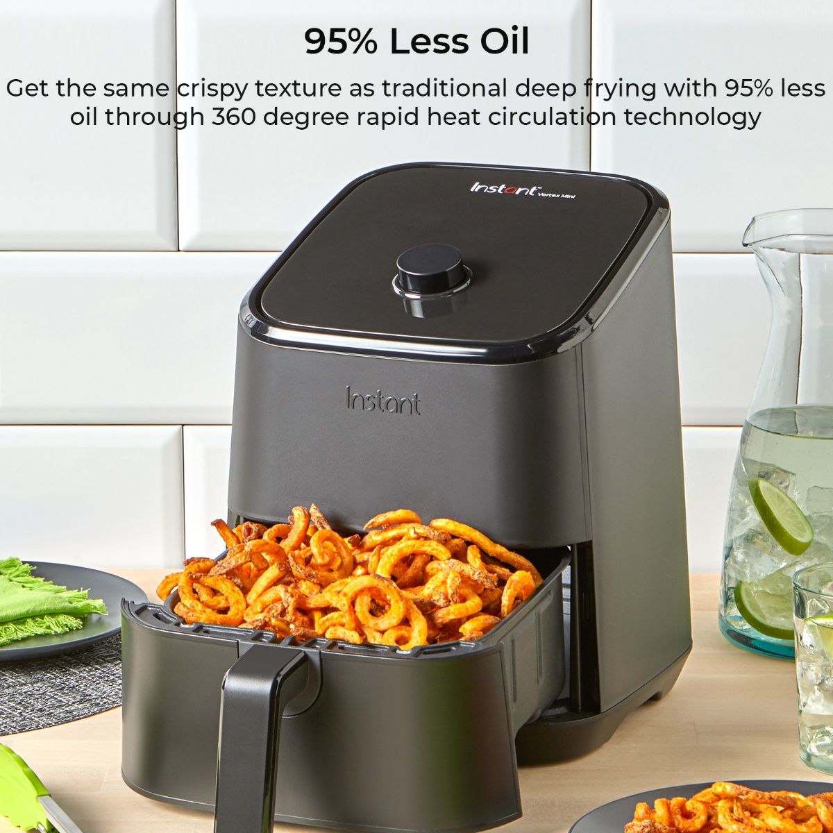 Buy Instant Pot Vortex Air Fryer Plus 2 Qt(Free Size) Online