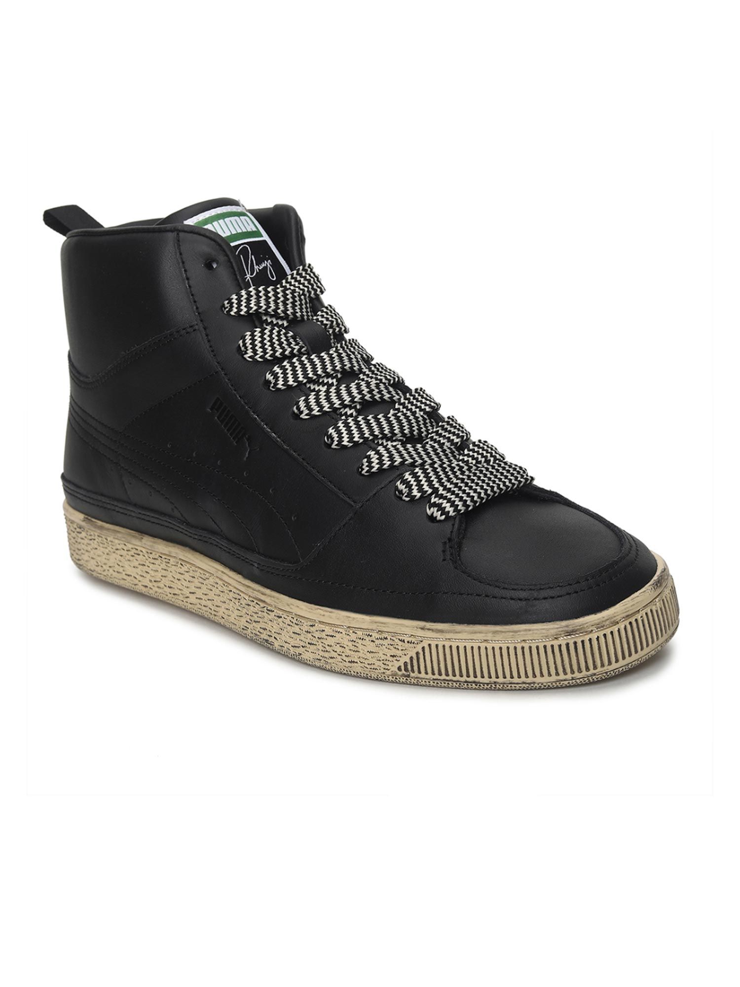 Puma Suede Mid x Rhuigi Unisex Black Sneakers (UK 6)