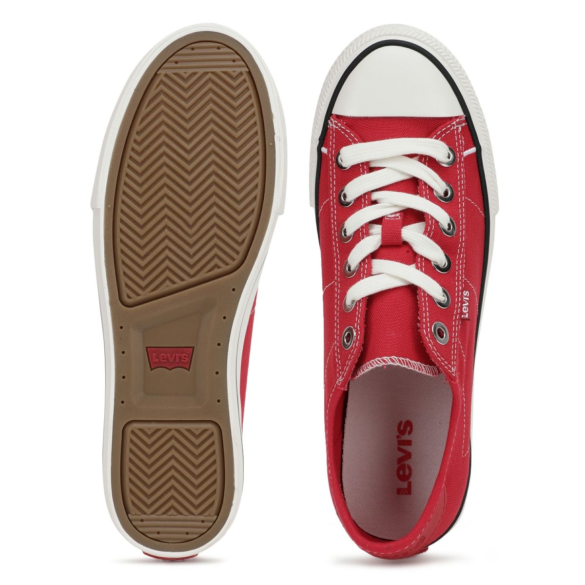 Levi's red sneakers online