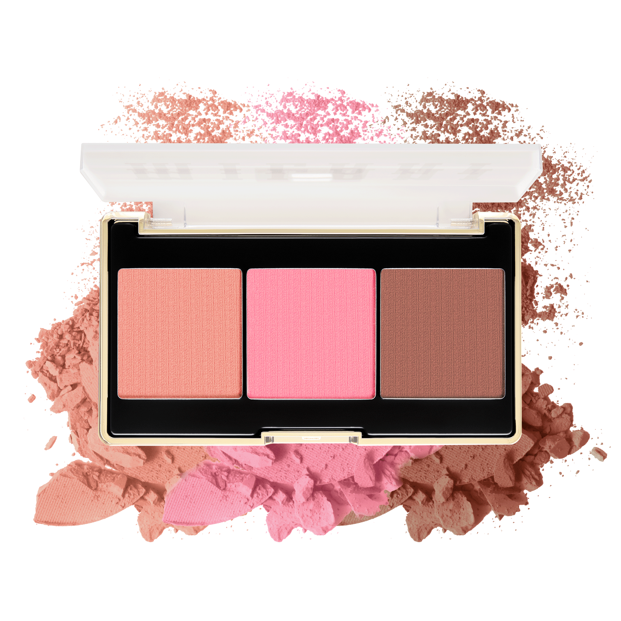 Milani Cheek Kiss Powder Blush Palette Golden Hour Glow Buy Milani