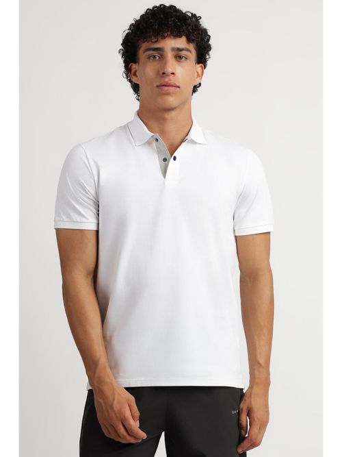 Reebok Mens White Polo T-Shirt