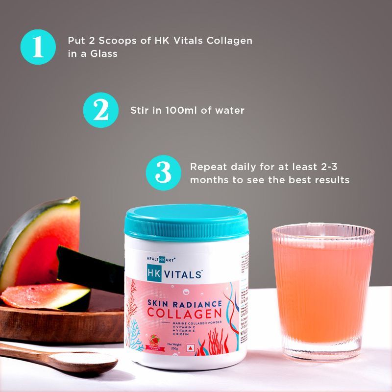 Buy HealtHKart HK Vitals Skin Radiance Collagen - Watermelon With ...