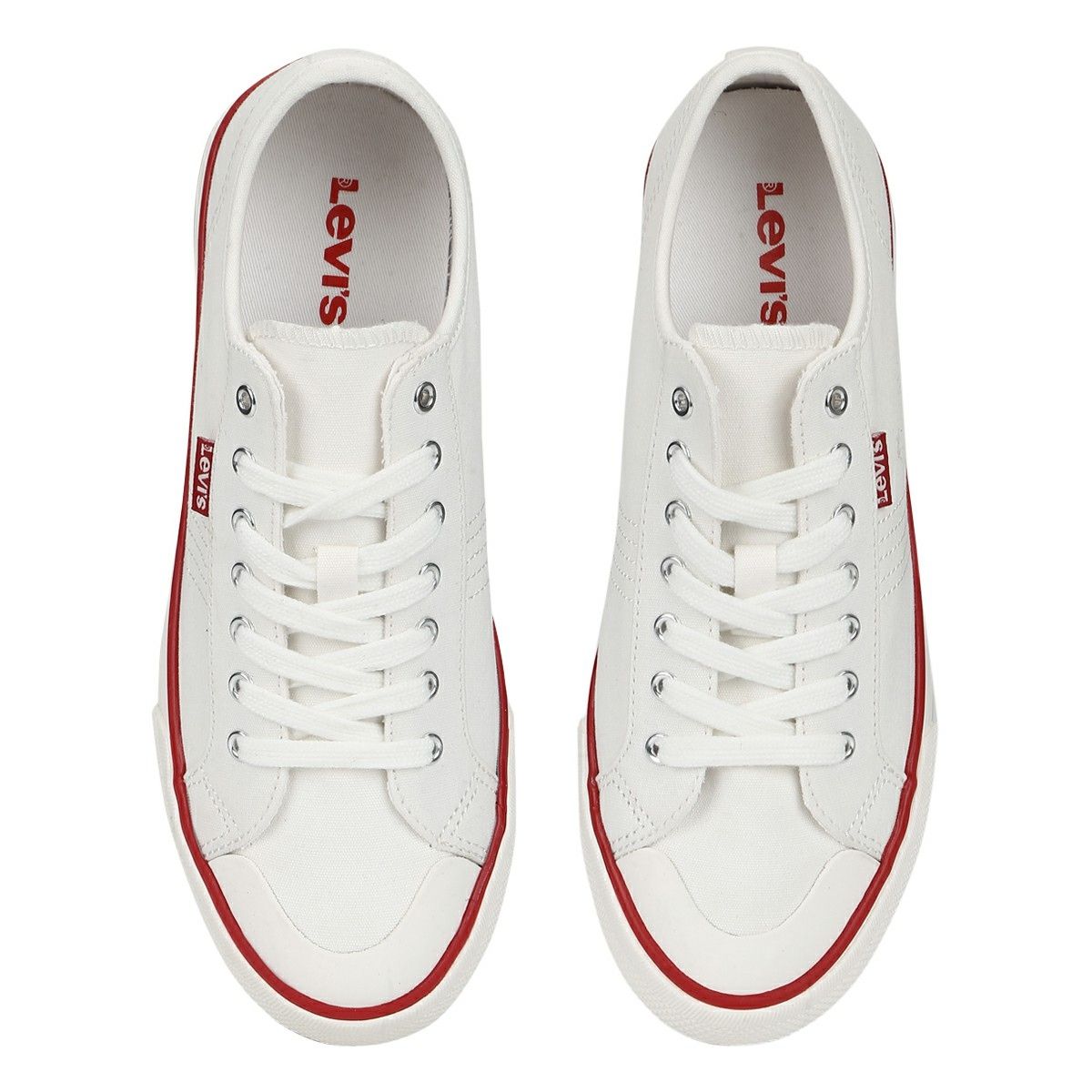 Levi's® Mullet Sneakers - White and Fuchsia | Levi's® India