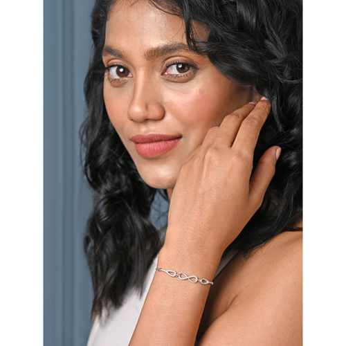 Buy CLARA 925 Silver Adjustable Anti Tarnish Swiss Zirconia Stone