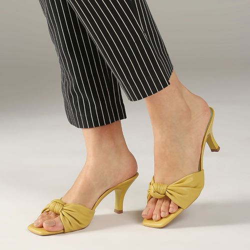 Buy Yellow Casual Kitten Heels Online