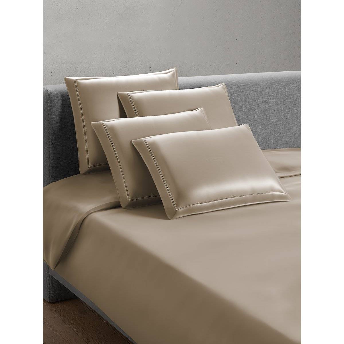 SANSAAR A D'DECOR BRAND LIVE CONSCIOUSLY Cobblestone Solid Duvet Cover (Double)