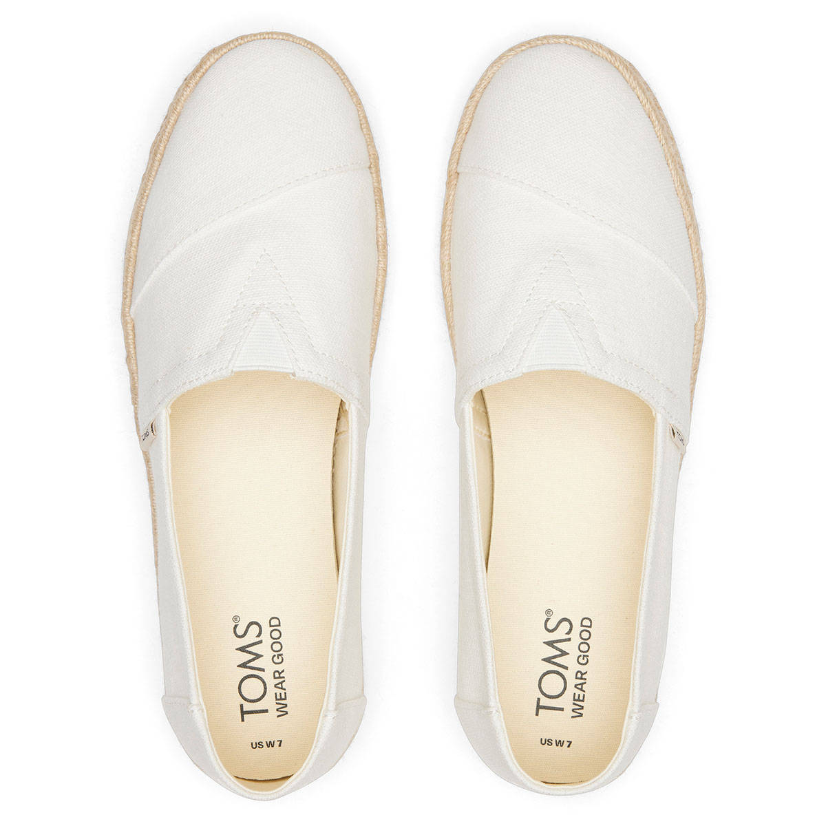 Buy TOMS Alp Rope 2.0 White Espadrilles Online
