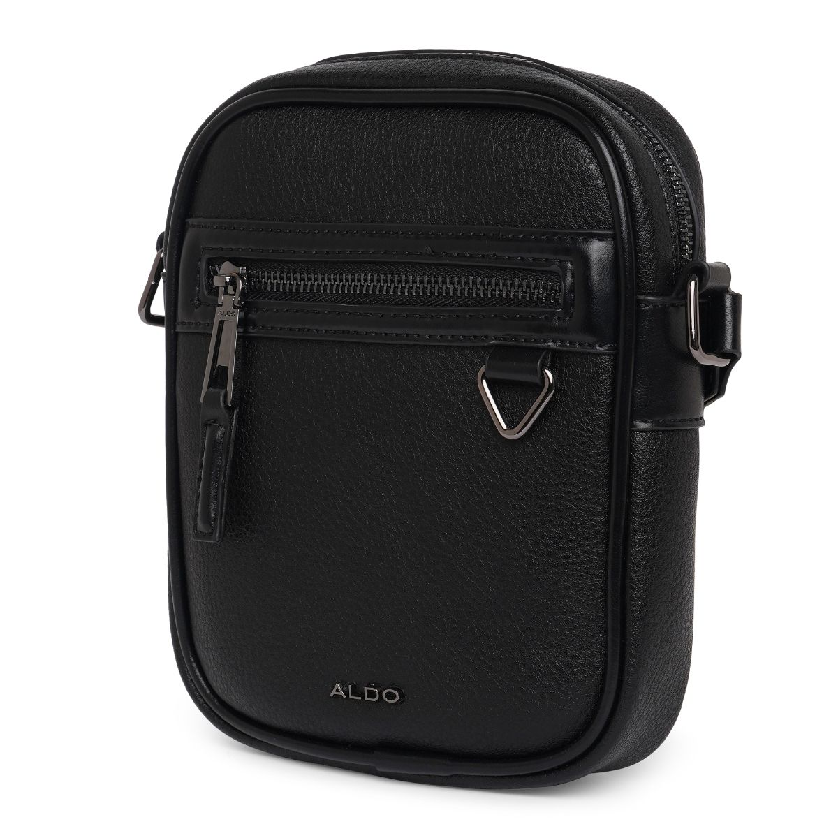 Buy Aldo IIKE007 Black Synthetic Men Cross Body Bag Online
