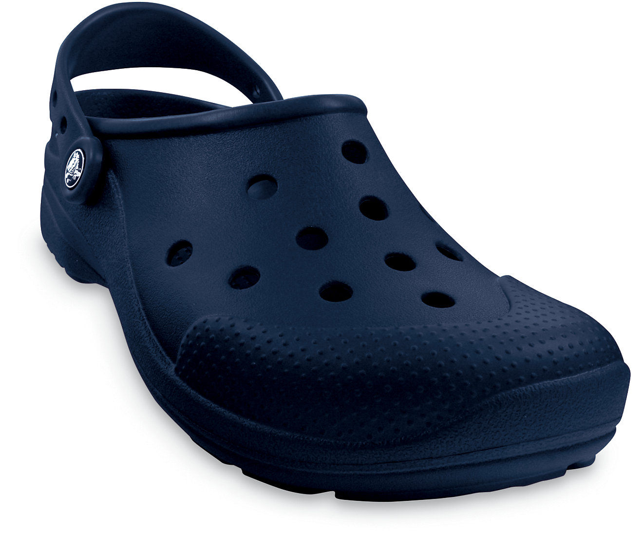 Dark on sale blue crocs