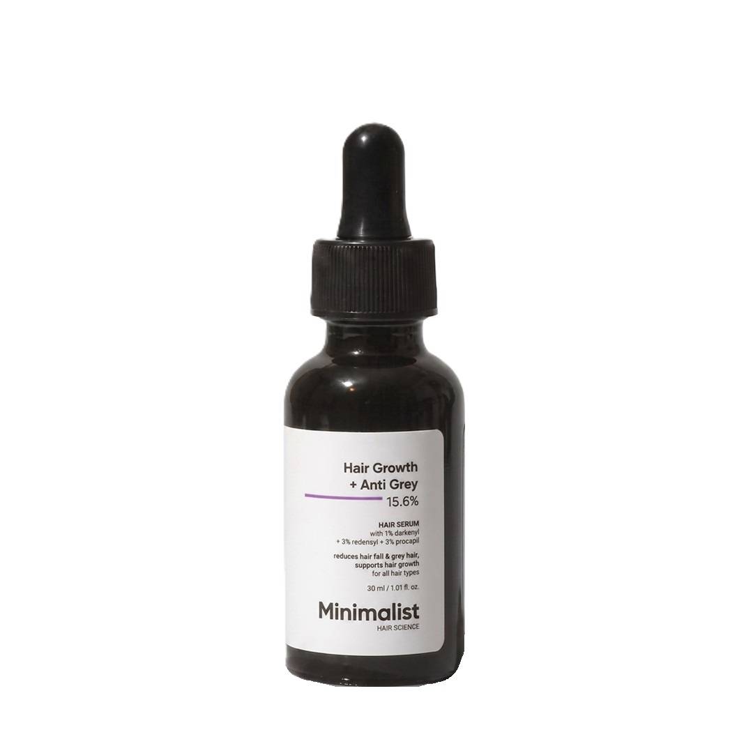 Minimalist Hair Growth + Anti-Grey 15.6% Hair Serum (30 ml)