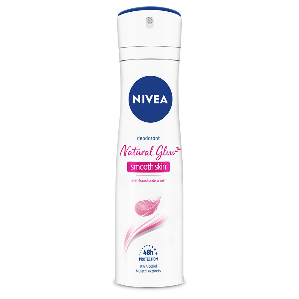 NIVEA Women Deodorant, Whitening Smooth Skin, for 48h Protection