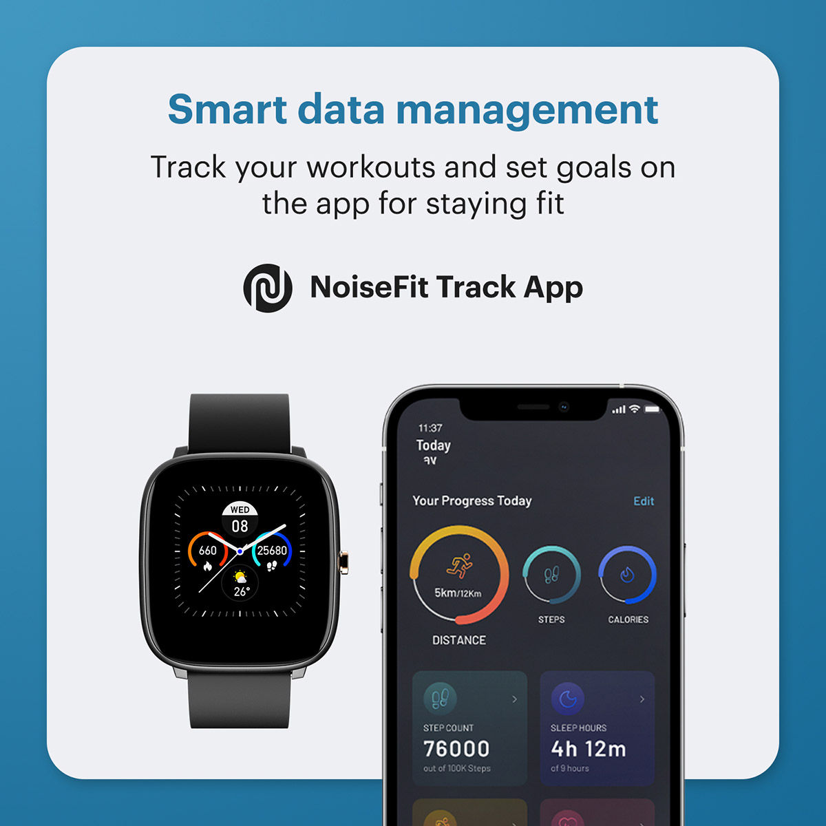colorfit qube oxy smart watch