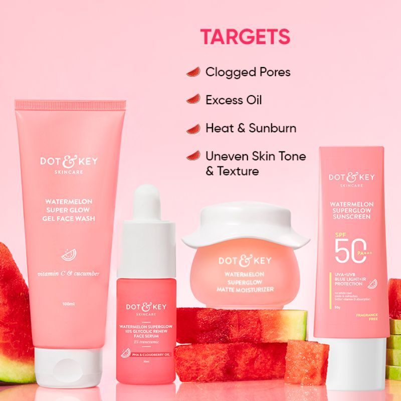 Buy Dot & Key I-Beauty Watermelon Essentials Combo Online