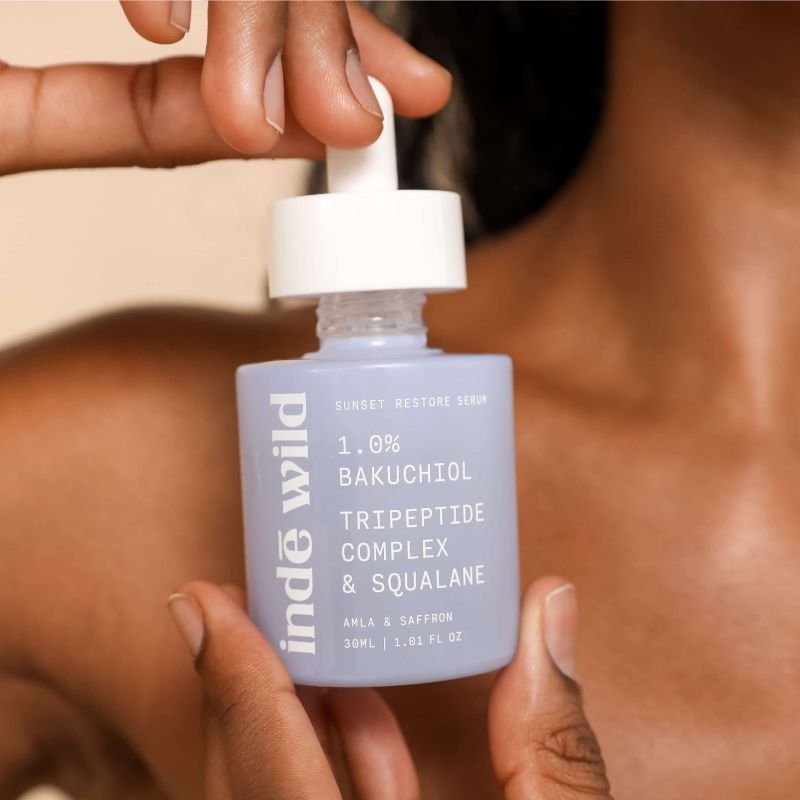 inde wild 1 Bakuchiol + 0.5 Tripeptide Restore PM Serum Buy inde