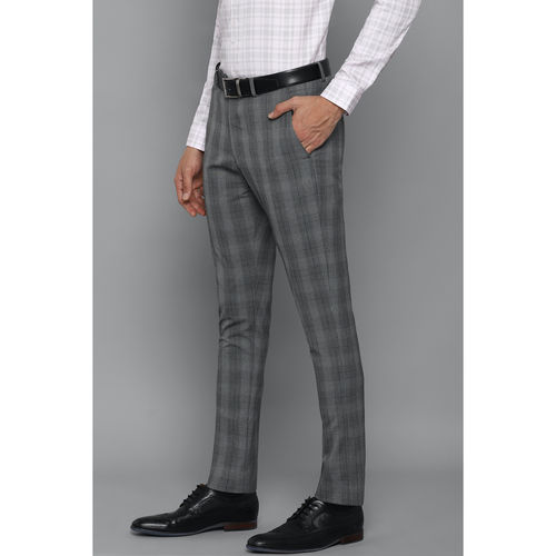 Buy Black Trousers & Pants for Men by LOUIS PHILIPPE Online