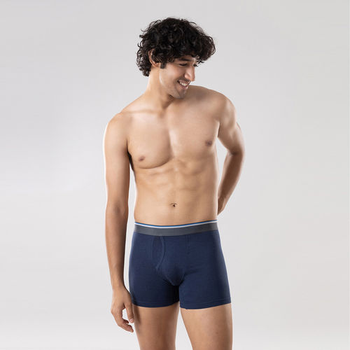 GLOOT Anti Odor Cotton Tencel Cooling Boxer Brief-Dress Blues (M) -  GLUCTOEBB01