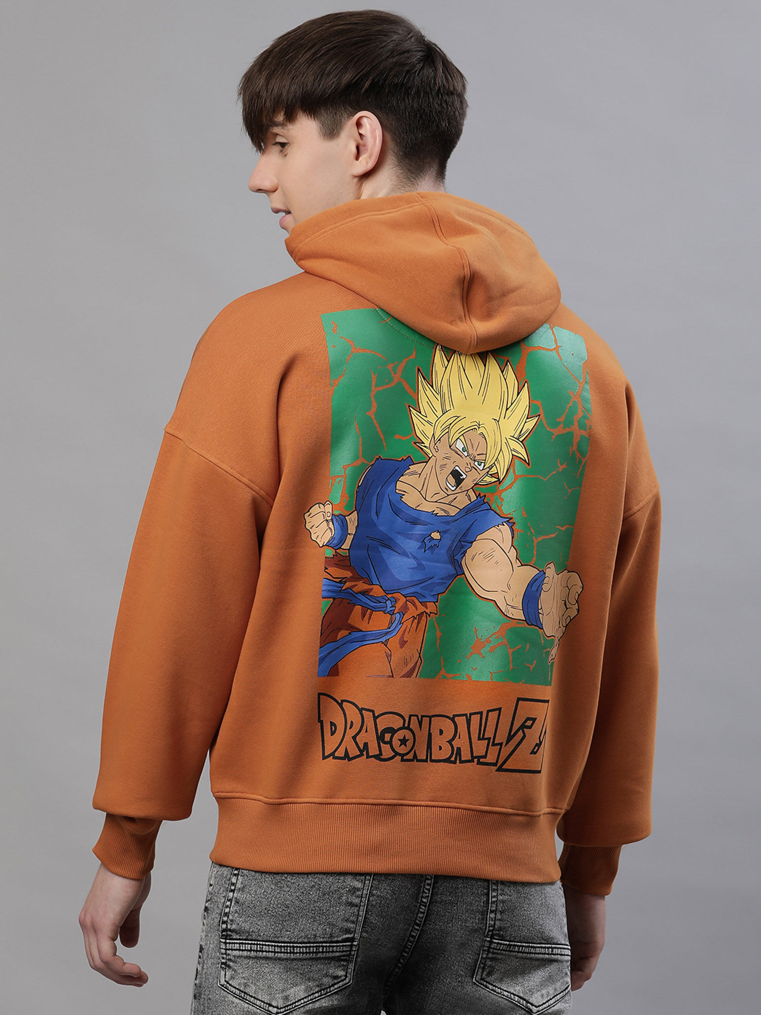 Orange cheap dbz hoodie