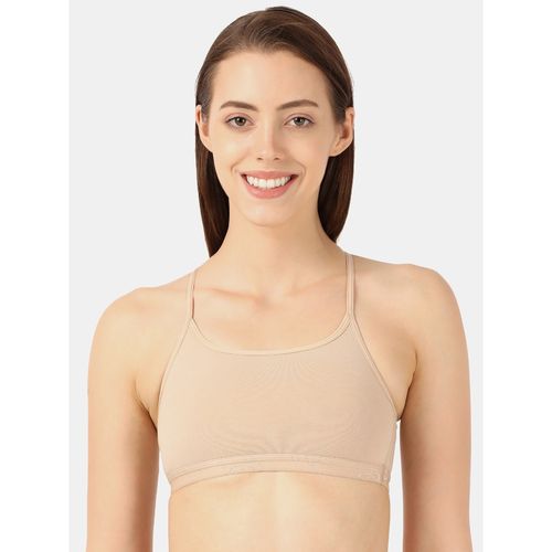 Buy Jockey 1351 Womens Combed Cotton Elastane Multiway Styled Bra With  Adjustable Straps- Nude online