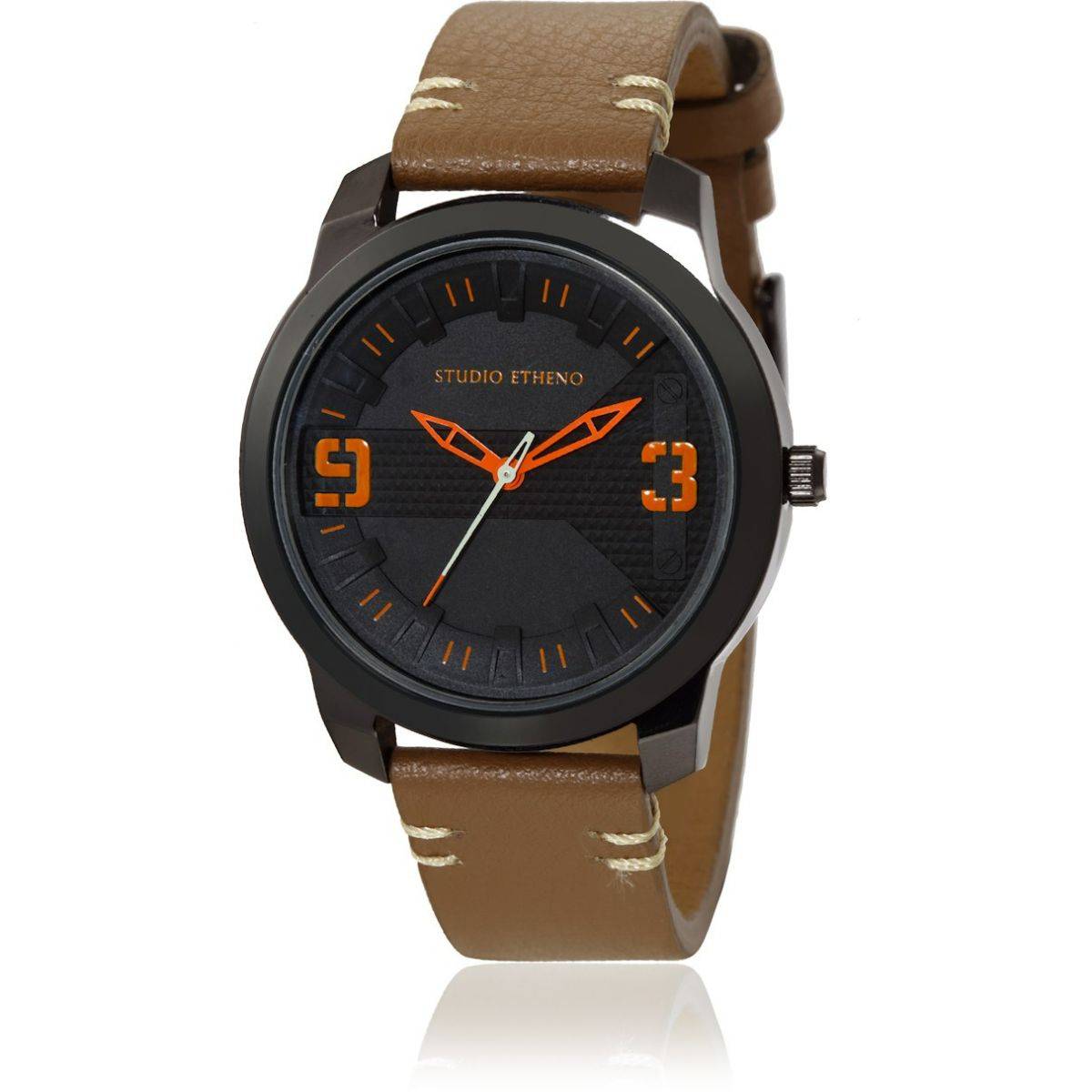 Studio Etheno Black Dial Color Casual Watch For Women
