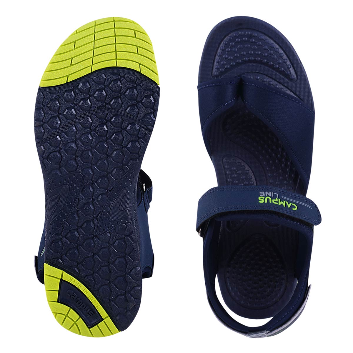 Buy Flying Machine Velcro Strap Striped Ofner Sandals - NNNOW.com