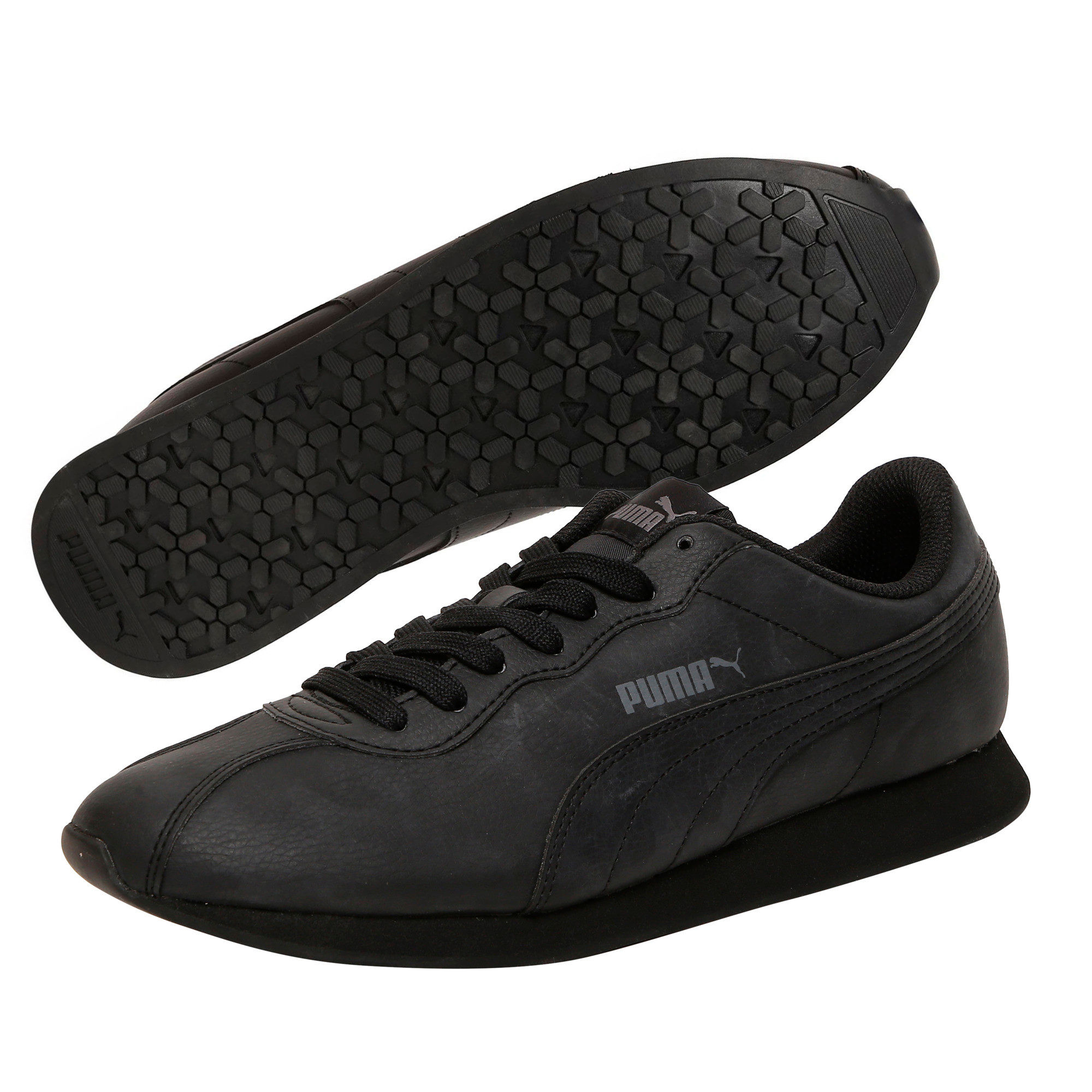 Puma Turin 3 White Black Men Unisex Casual Lifestyle Shoes Sneakers  383037-06 | eBay