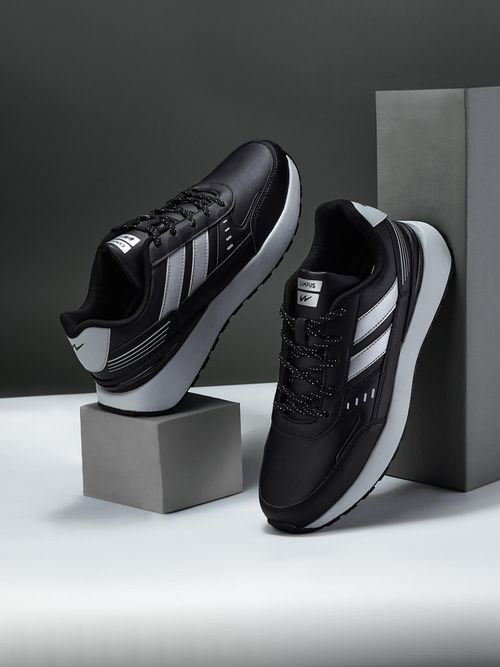 Campus Knick Men Black Sneakers