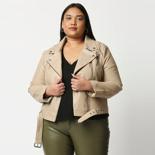 Buy Twenty Dresses by Nykaa Fashion Beige Raising The Heat Leather