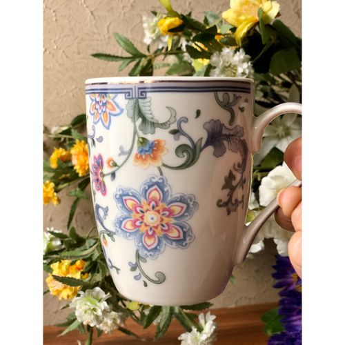 Rose Garden Coffee Mugs (Set of 2, 300 ML) – Vigneto