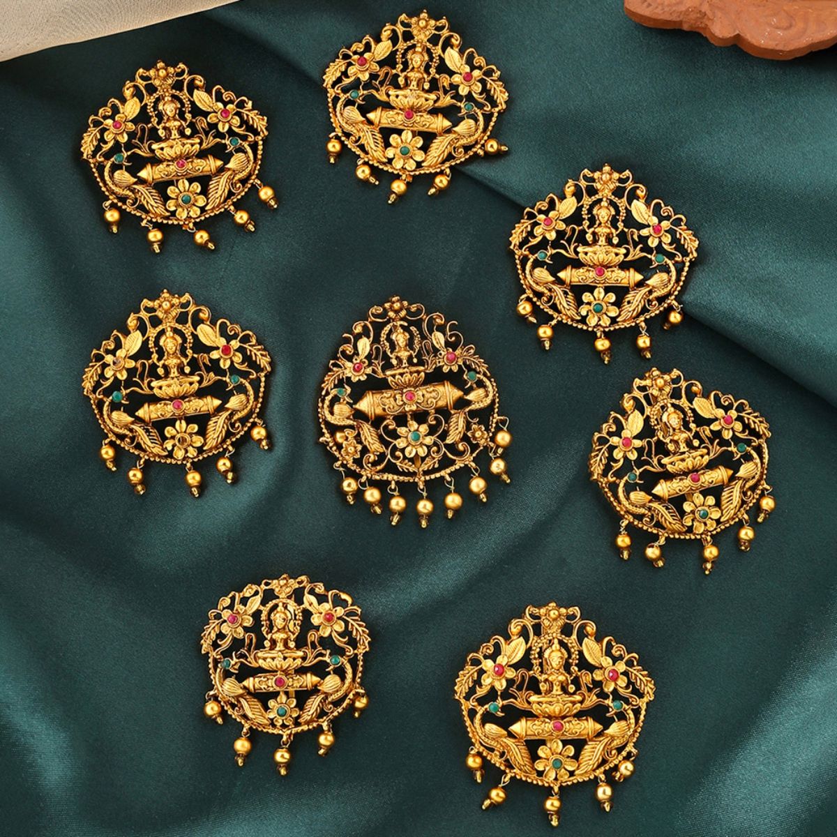 Bridal Lakshmi Design Jadai Billaiat South India Jewels Online Stores