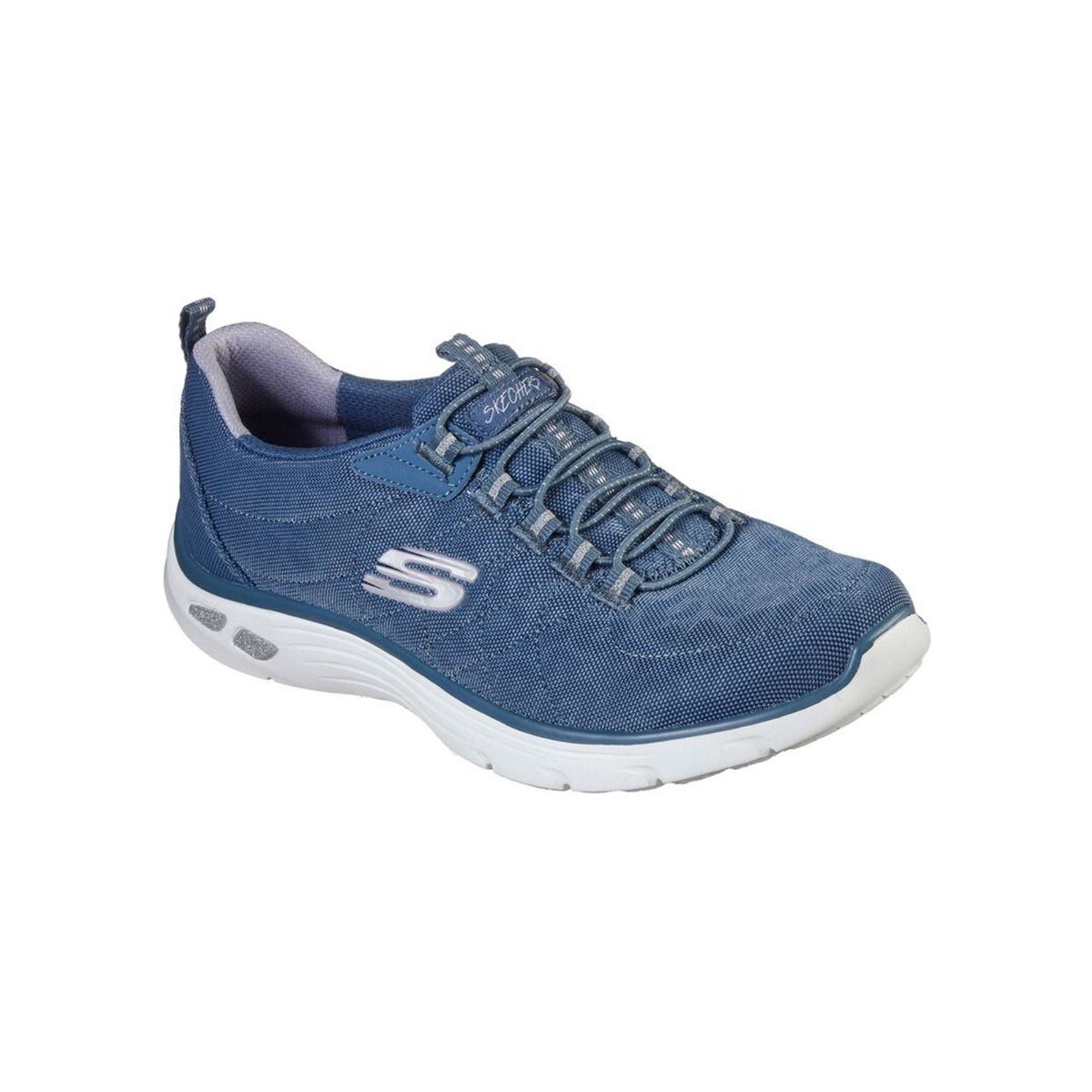 Buy SKECHERS Empire Dlux - Spotted Grey Sport Slip-on Online