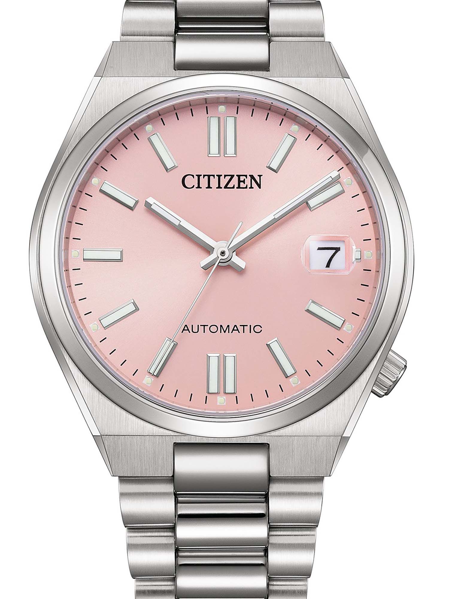 新品未使用I.T.A. Casanova 腕時計 ピンク Buy Citizen Men Tsuyosa 3.7 Cm Pink Dial Analog Watch-NJ0200-50Z