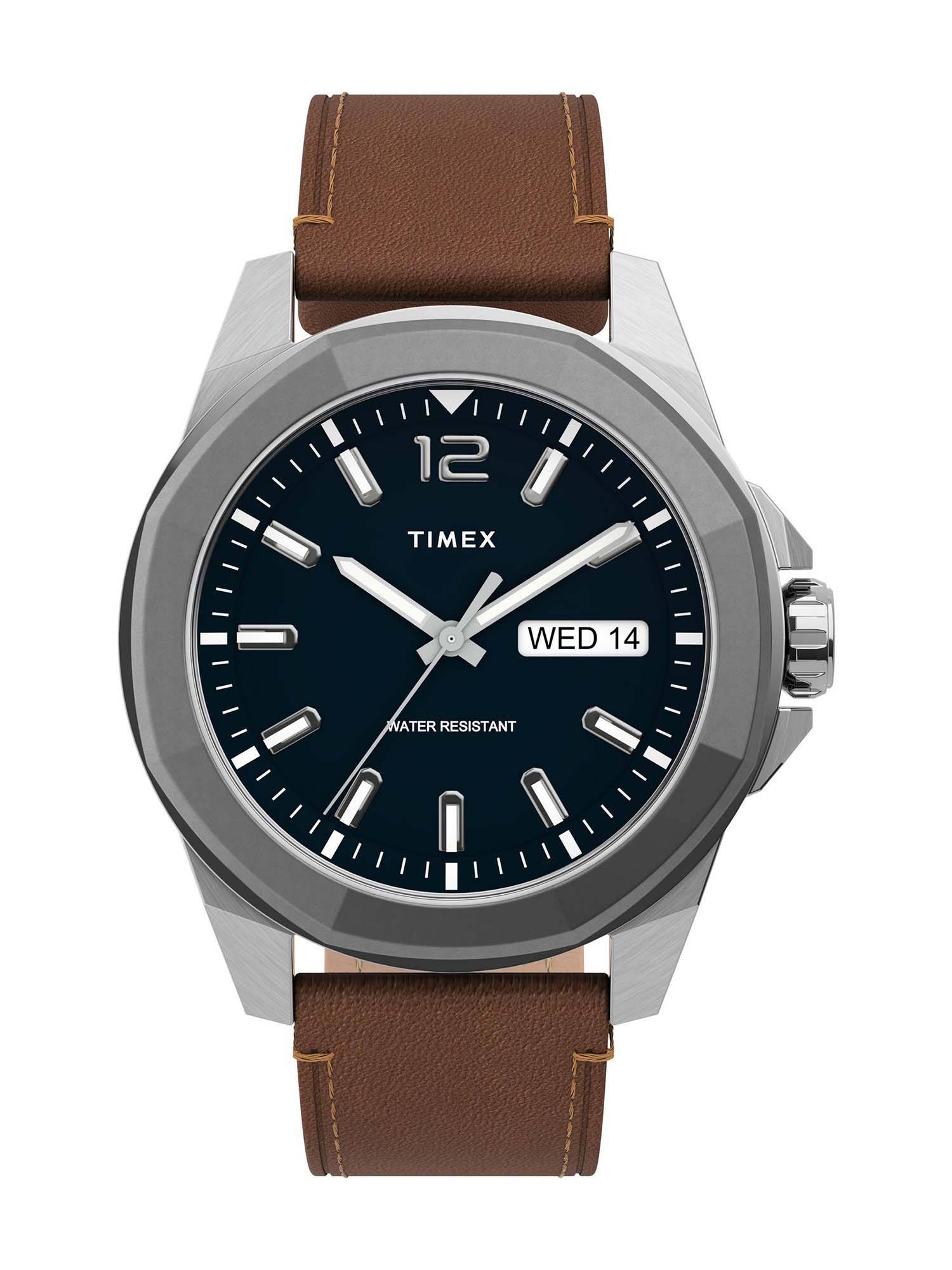 Timex Men Trend 4.4 Cm Blue Dial Analog Watch-TW2U15000 (L)