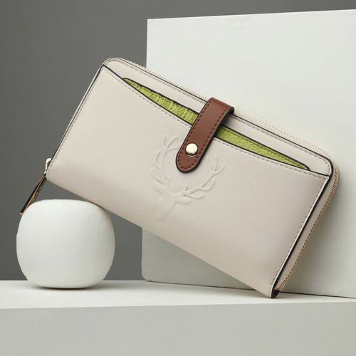 Allen Solly Women Beige Casual Wallet with Card Holder (Set of 2)
