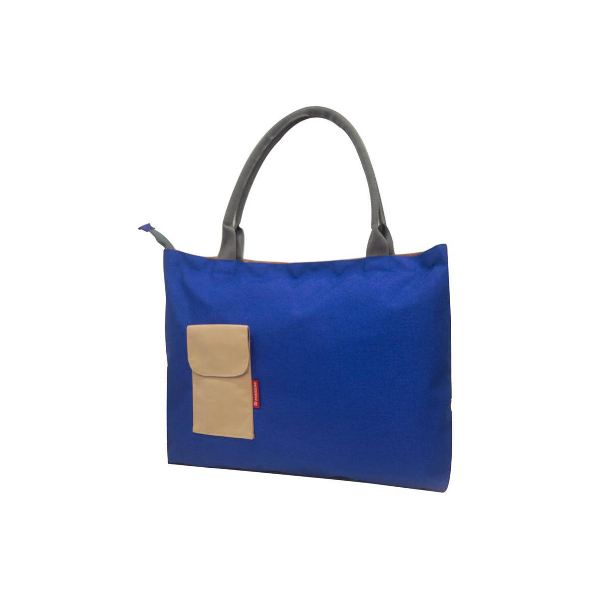 Harissons Blue Solid Tote Bag