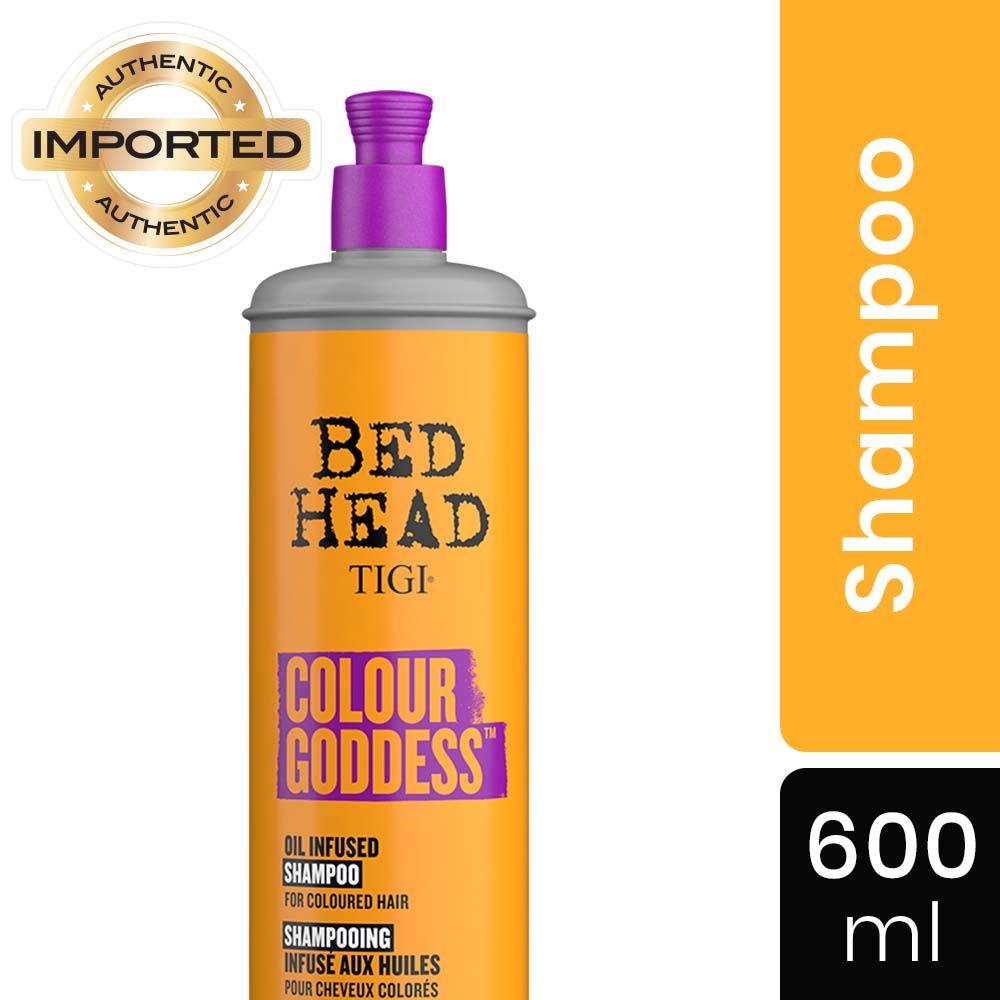 Tigi Bed Head Colour Goddess Oil Infused Shampoo 400ml Conditioner