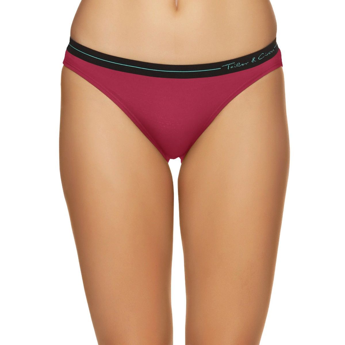 Buy Tailor and Circus Pure Soft Anti-Bacterial Beechwood Modal  Bikini-Maroon online