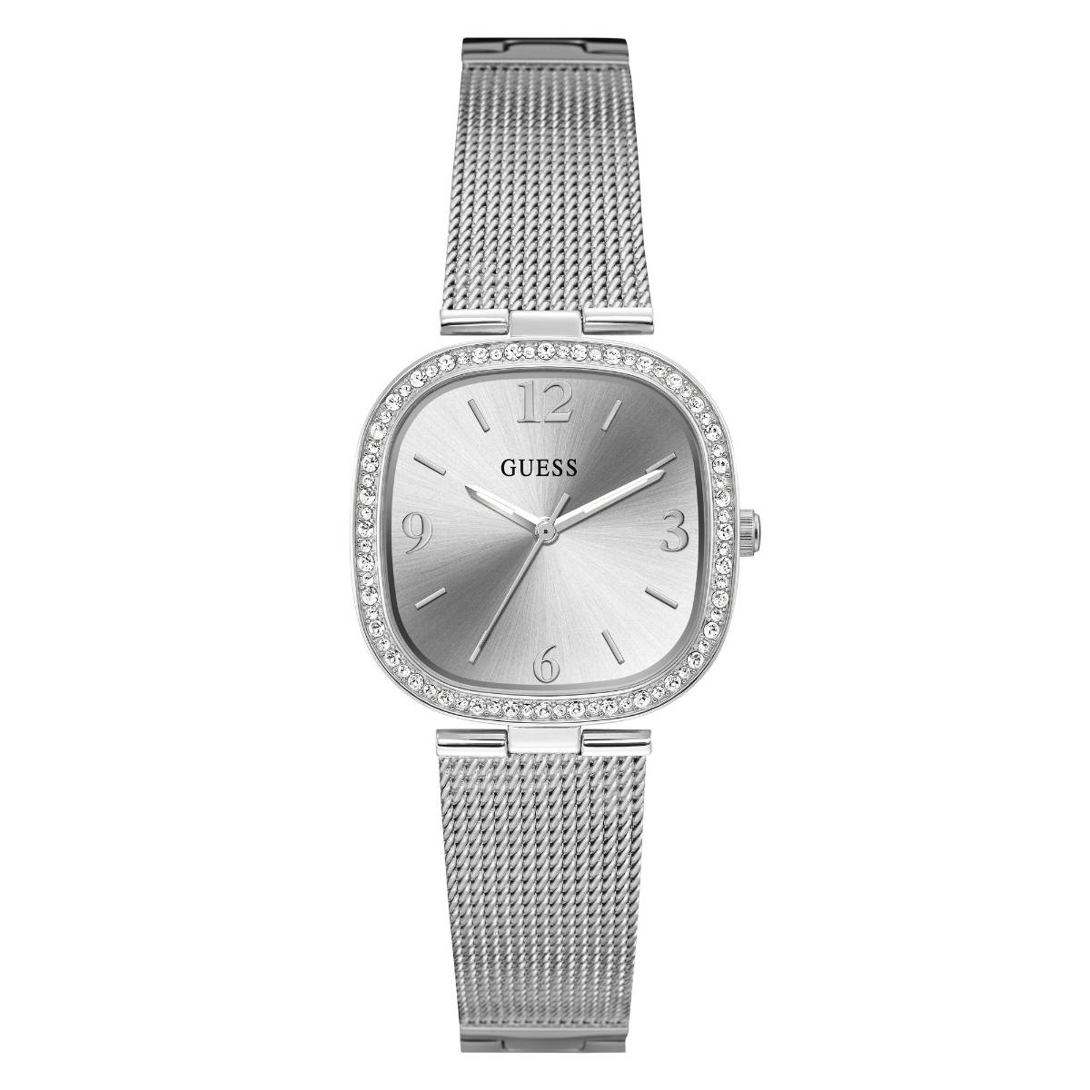 Guess Women Dress Silver Dial Analog Watch - GW0354L1 (M)