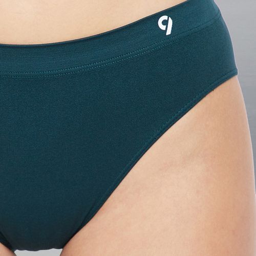 Dark Green Color Nylon,Spandex Dark Green Color Women's Panties, Size: All  Sizes at Rs 145/piece in Surat