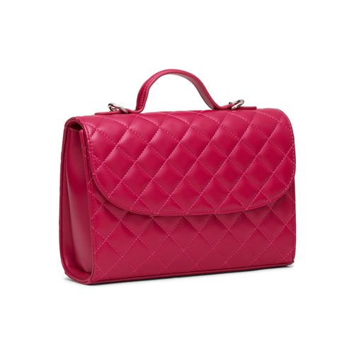 chanel pink quilted handbag
