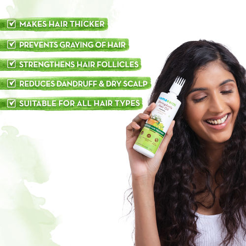 Mamaearth BhringAmla Hair Oil with Bhringraj & Amla for Intense Hair  Treatment: Buy Mamaearth BhringAmla Hair Oil with Bhringraj & Amla for  Intense Hair Treatment Online at Best Price in India |